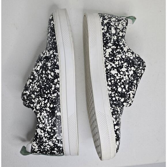 Pierre Hardy Slider Laceless Shoes Buffed Calf Paint Spatter Men’s SZ EU 41 US 8 - Picture 6 of 10